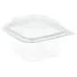 RÉCIPIENTS PÂTISSERIES + COUVERCLE 375 ML 11,3x12x7,4 CM TRANSPARENT RPET (700 UNITÉ) RÉCIPIENTS PÂTISSERIES + COUVERCLE