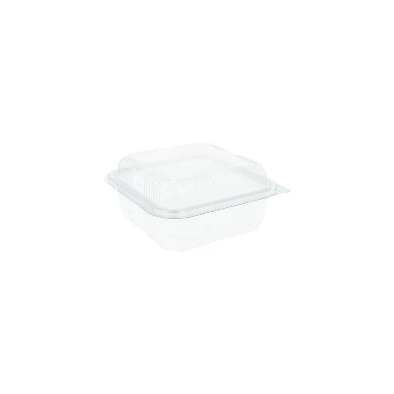 RÉCIPIENTS PÂTISSERIES + COUVERCLE 600 ML 14x14x7,2 CM TRANSPARENT RPET (700 UNITÉ) RÉCIPIENTS PÂTISSERIES + COUVERCLE 600 ML 14x14x7,2 CM TRANSPARENT RPET (700 UNITÉ)