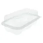 RÉCIPIENTS PÂTISSERIES + COUVERCLE 750 ML 10,8x20,5x7,5 CM TRANSPARENT RPET (600 UNITÉ) RÉCIPIENTS PÂTISSERIES + COUVERCLE