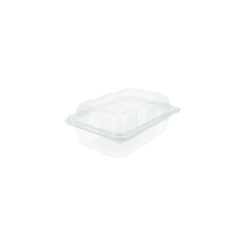 RÉCIPIENTS PÂTISSERIES + COUVERCLE 1 L 14,2x20,7x7,8 CM TRANSPARENT RPET (400 UNITÉ) RÉCIPIENTS PÂTISSERIES + COUVERCLE 1 L 14,2x20,7x7,8 CM TRANSPARENT RPET (400 UNITÉ)