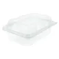 RÉCIPIENTS PÂTISSERIES + COUVERCLE 1 L 14,2x20,7x7,8 CM TRANSPARENT RPET (400 UNITÉ) RÉCIPIENTS PÂTISSERIES + COUVERCLE