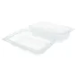 RÉCIPIENTS PÂTISSERIES + COUVERCLE 1 L 14,2x20,7x7,8 CM TRANSPARENT RPET (400 UNITÉ) RÉCIPIENTS PÂTISSERIES + COUVERCLE