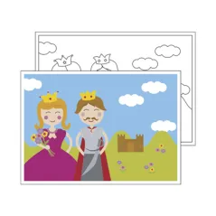 SETS DE TABLE COLORIAGE "CASTILLO"