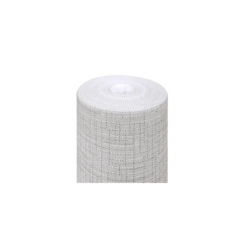 "TÊTE-À-TÊTE" PRÉ. 120CM (20 FEU.) 'DRY COTTON' 55 G/M2 0,40x24 M GRIS AIRLAID (6 UNITÉ)
