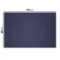 NAPPES PLIAGE M 48 G/M2 80x120 CM BLEU MARINE CELLULOSE (200 UNITÉ) NAPPES PLIAGE M