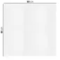 NAPPES PLIAGE Z 55 G/M2 80x80 CM BLANC AIRLAID (200 UNITÉ) NAPPES PLIAGE Z