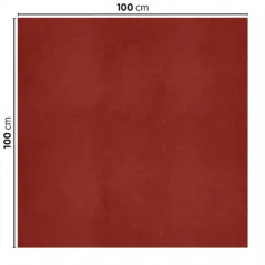 NAPPES PLIAGE Z  55 G/M2 100x100 CM BORDEAUX AIRLAID (200 UNITÉ)