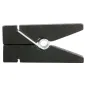 12 PINCES PORTE ARDOISES 1,3x3,8x8,3 CM NOIR BOIS (1 UNITÉ) 12 PINCES PORTE ARDOISES