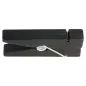 12 PINCES PORTE ARDOISES 1,3x3,8x8,3 CM NOIR BOIS (1 UNITÉ) 12 PINCES PORTE ARDOISES