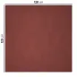 NAPPES PLIAGE M 48 G/M2 120x120 CM BORDEAUX CELLULOSE (200 UNITÉ) NAPPES PLIAGE M
