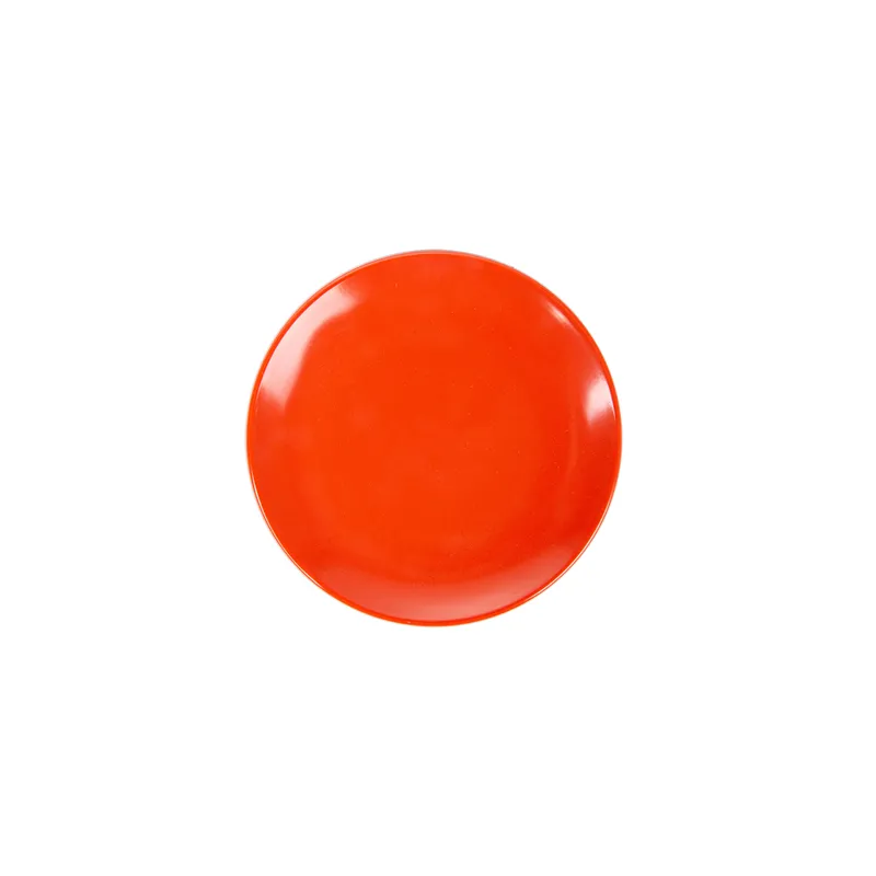 ASSIETTES ASAMI WARE  Ø 23 CM ROUGE MÉLAMINE (12 UNITÉ)