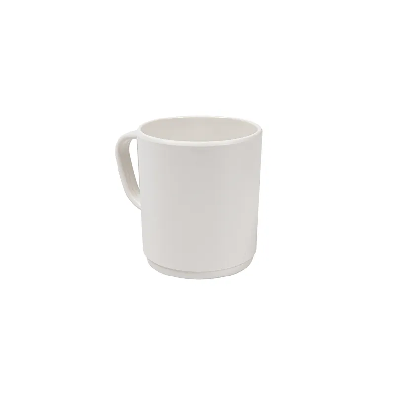 TASSES À CAFÉ ASAMI WARE 240 ML Ø 8x9 CM IVOIRE MÉLAMINE (12 UNITÉ)