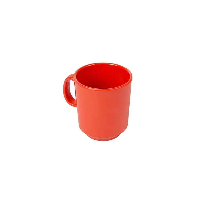 TASSES À CAFÉ ASAMI WARE 240 ML Ø 8x9 CM ROUGE MÉLAMINE (12 UNITÉ)