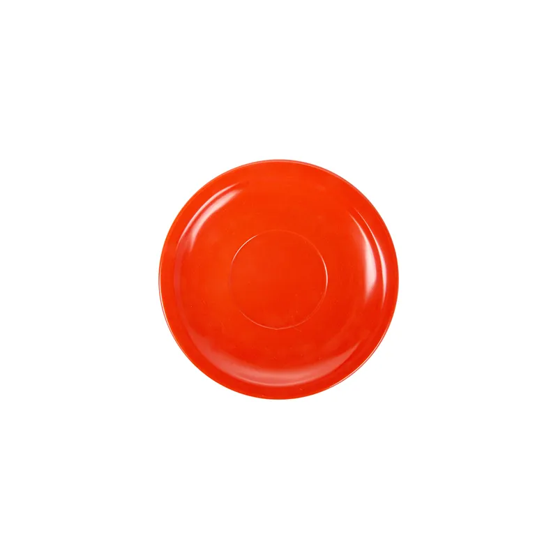 SOUCOUPES CAFÉ ASAMI WARE  Ø 13,8 CM ROUGE MÉLAMINE (12 UNITÉ)