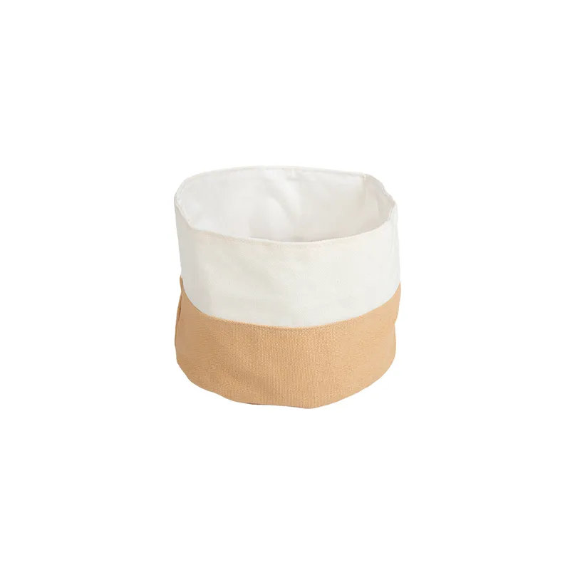 CORBEILLES PAIN CRÈME/MARRON Ø 19x10 CM COTON (12 UNITÉ) CORBEILLES PAIN CRÈME/MARRON Ø 19x10 CM COTON (12 UNITÉ)