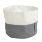 CORBEILLES PAIN CRÈME/GRIS Ø 19x10 CM COTON (12 UNITÉ) CORBEILLES PAIN CRÈME/GRIS