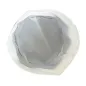 CORBEILLES PAIN CRÈME/GRIS Ø 19x10 CM COTON (12 UNITÉ) CORBEILLES PAIN CRÈME/GRIS