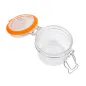 RÉCIPIENT STOCKAGE + FERMETURE CLIP WAKI GLASS 125 ML Ø 8,3x7 CM TRANSPARENT VERRE (48 UNITÉ) RÉCIPIENT STOCKAGE + FERMETURE CLIP