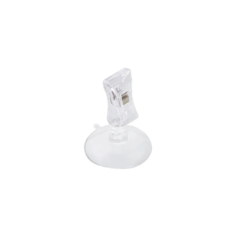 PINCES AVEC VENTOUSE Ø 4,7x6 CM TRANSPARENT PS (10 UNITÉ) PINCES AVEC VENTOUSE Ø 4,7x6 CM TRANSPARENT PS (10 UNITÉ)