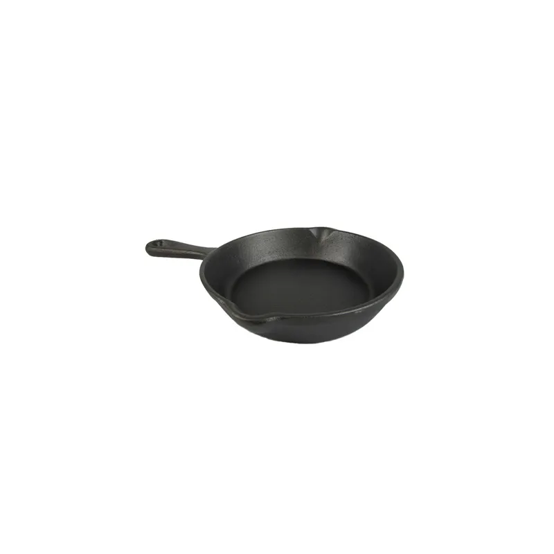 SAUTEUSES ÉMAILLÉES  350 ml Ø 16,8(25)x3,4 CM NOIR FER (12 UNITÉ)