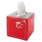 100 U. MOUCHOIRS 2 PLIS "CUBE"