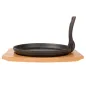 ASSIETTE CHAMPÊTRE + SUPPORT EN BOIS