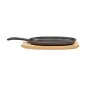 ASSIETTE CHAMPÊTRE + SUPPORT EN BOIS