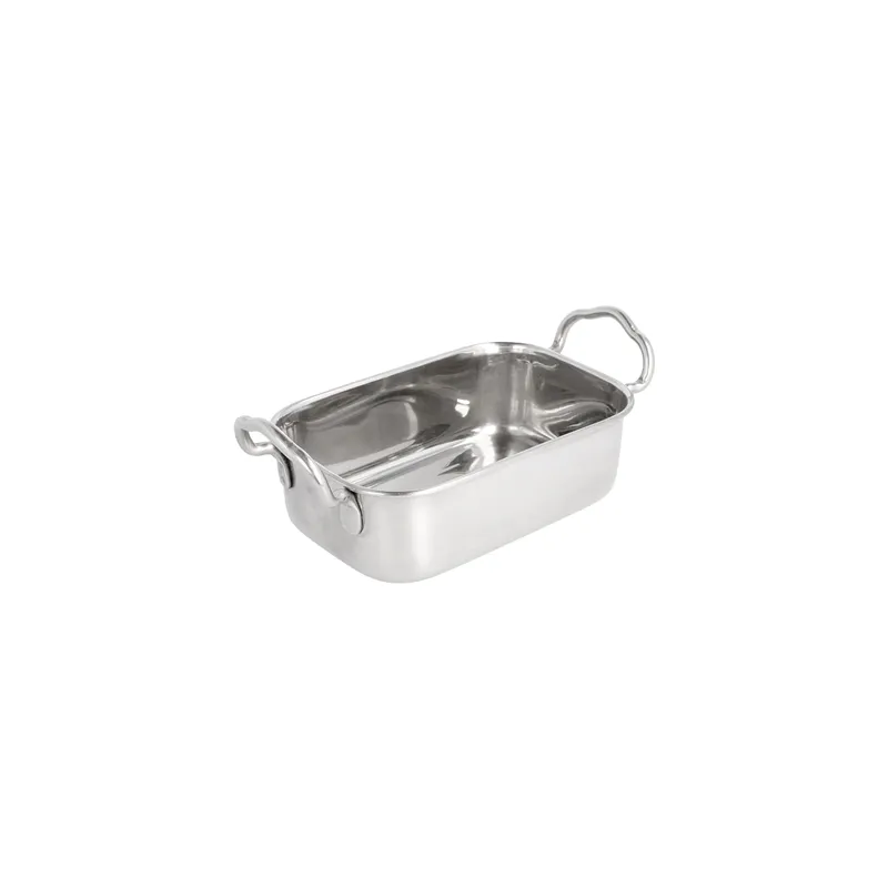 MINI BACS AVEC ANSES ARTINOX 14,5x9,5x4,5 CM ARGENTE INOX (6 UNITÉ) MINI BACS AVEC ANSES ARTINOX 14,5x9,5x4,5 CM ARGENTE INOX (6 UNITÉ)