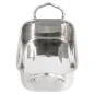 MINI BACS AVEC ANSES ARTINOX 14,5x9,5x4,5 CM ARGENTE INOX (6 UNITÉ) MINI BACS AVEC ANSES