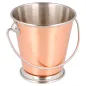 MINI SEAUX ARTINOX Ø 9x9 CM CUIVRE INOX (12 UNITÉ) MINI SEAUX
