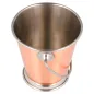 MINI SEAUX ARTINOX Ø 9x9 CM CUIVRE INOX (12 UNITÉ) MINI SEAUX