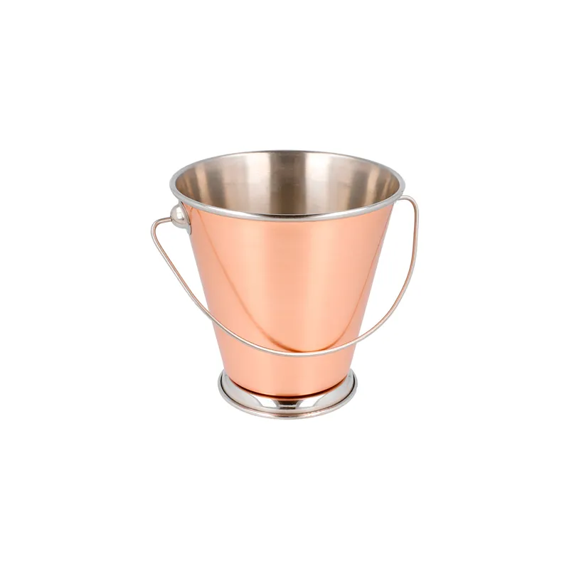 MINI SEAUX ARTINOX Ø 12x12 CM CUIVRE INOX (12 UNITÉ) MINI SEAUX ARTINOX Ø 12x12 CM CUIVRE INOX (12 UNITÉ)