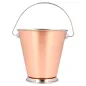 MINI SEAUX ARTINOX Ø 12x12 CM CUIVRE INOX (12 UNITÉ) MINI SEAUX