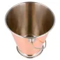 MINI SEAUX ARTINOX Ø 12x12 CM CUIVRE INOX (12 UNITÉ) MINI SEAUX