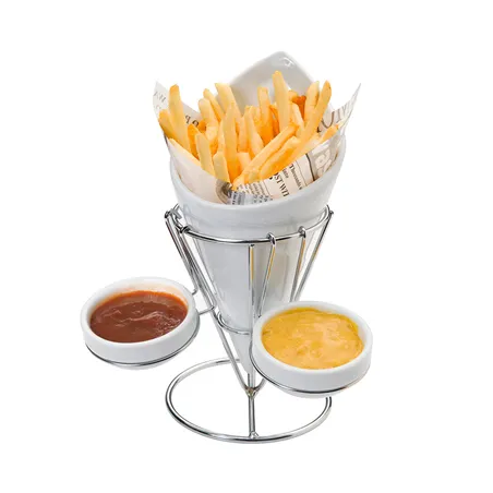 STANDS INOX+1 CÔNE+2 RAMEQUINS
