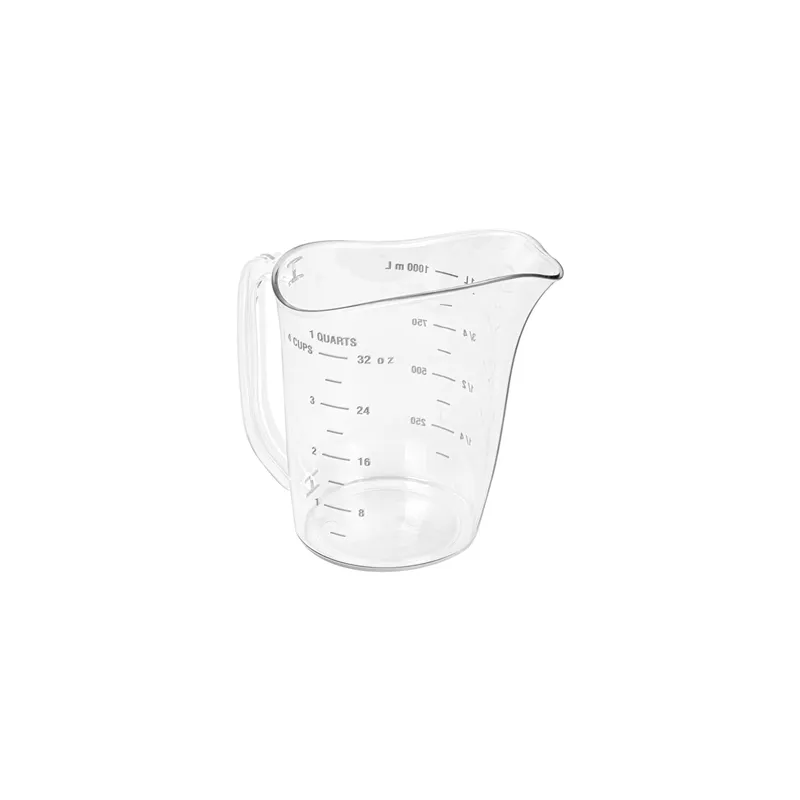PICHET AVEC MESURES 1 L Ø 11,5x16,5 CM TRANSPARENT POLYCARBONATE (1 UNITÉ) PICHET AVEC MESURES 1 L Ø 11,5x16,5 CM TRANSPARENT POLYCARBONATE (1 UNITÉ)