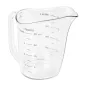 PICHET AVEC MESURES 1 L Ø 11,5x16,5 CM TRANSPARENT POLYCARBONATE (1 UNITÉ) PICHET AVEC MESURES