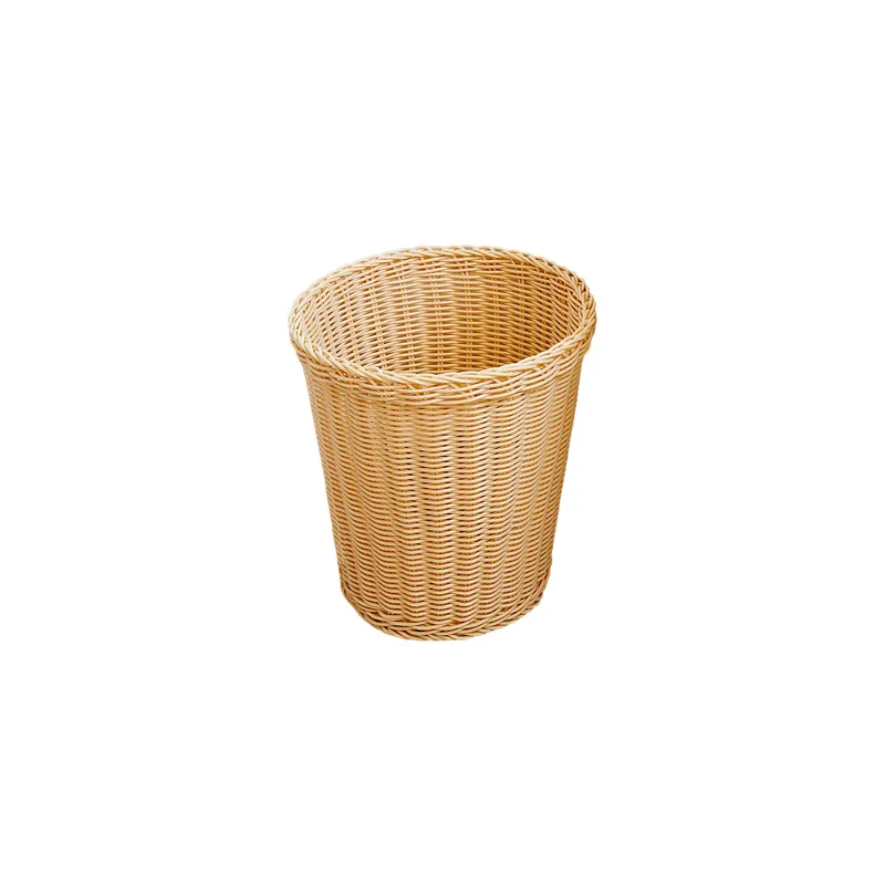 CORBEILLE CHAMBRES  10 L Ø 25x27 CM NATUREL PP (1 UNITÉ)