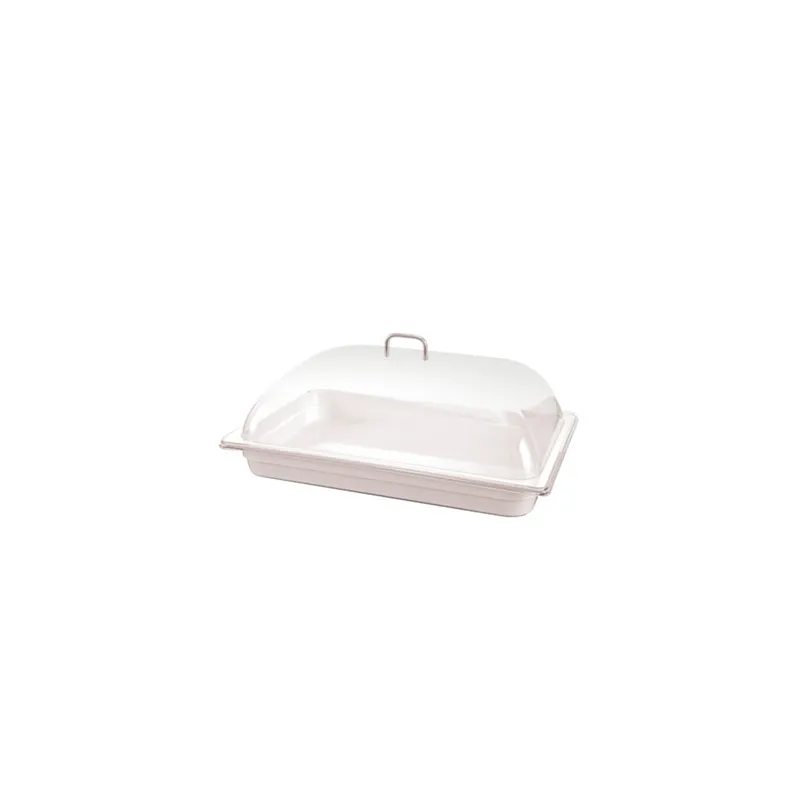 COUPOLE 1/1 GN 53,8x33,3x14,5 CM TRANSPARENT POLYCARBONATE (1 UNITÉ) COUPOLE 1/1 GN 53,8x33,3x14,5 CM TRANSPARENT POLYCARBONATE (1 UNITÉ)