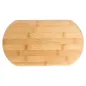 PLANCHE OVALE BAMBOO 17x30x1,5 CM NATUREL BAMBOU (1 UNITÉ) PLANCHE OVALE