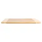 PLANCHE À DÉCOUPER BICOLORE BAMBOO 16x22x0,9 CM NATUREL BAMBOU (1 UNITÉ) PLANCHE À DÉCOUPER BICOLORE