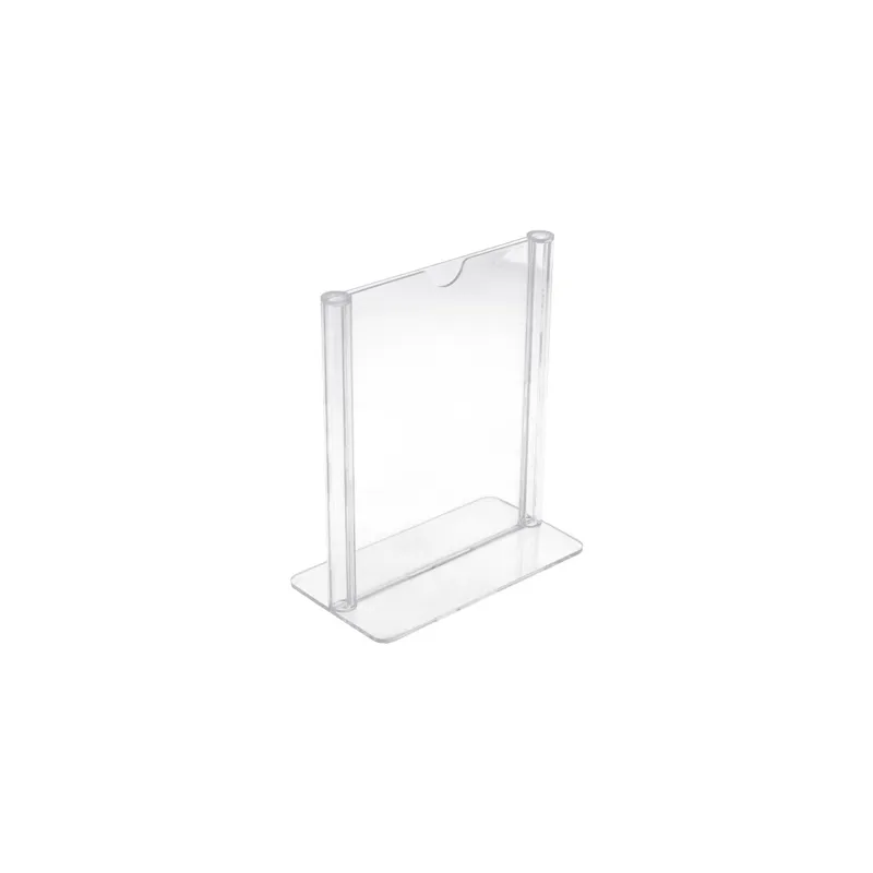 PORTE MENUS DE TABLE DIN-A7 7,4x10,5 CM TRANSPARENT PS (1 UNITÉ) PORTE MENUS DE TABLE DIN-A7 7,4x10,5 CM TRANSPARENT PS (1 UNITÉ)