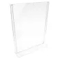PORTE MENUS DE TABLE DIN-A4 21x29,7 CM TRANSPARENT PS (10 UNITÉ) PORTE MENUS DE TABLE DIN-A4