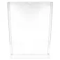 PORTE MENUS DE TABLE DIN-A4 21x29,7 CM TRANSPARENT PS (10 UNITÉ) PORTE MENUS DE TABLE DIN-A4