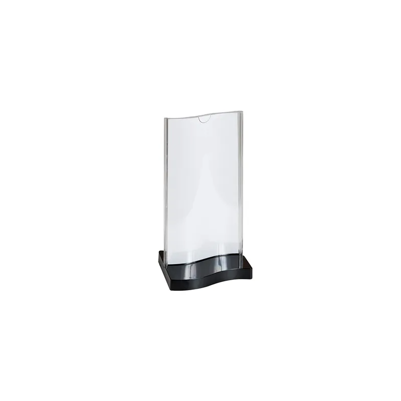 PORTE MENUS BASE RECTANGUAIRE 10x20 CM TRANSPARENT PS (45 UNITÉ) PORTE MENUS BASE RECTANGUAIRE 10x20 CM TRANSPARENT PS (45 UNITÉ)