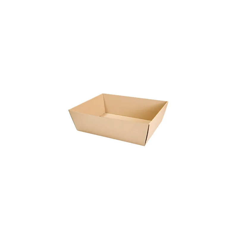 CORBEILLES MICROCANNELURE 382 G/M2 39x30x13 CM KRAFT (20 UNITÉ) CORBEILLES MICROCANNELURE 382 G/M2 39x30x13 CM KRAFT (20 UNITÉ)