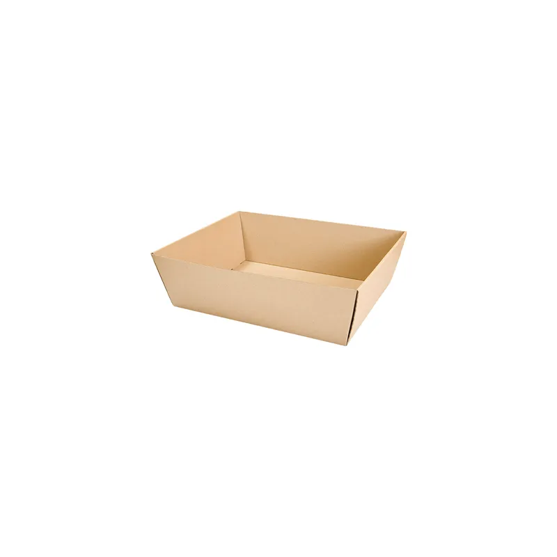 CORBEILLES MICROCANNELURE 382 G/M2 40x26x6 CM KRAFT (20 UNITÉ) CORBEILLES MICROCANNELURE 382 G/M2 40x26x6 CM KRAFT (20 UNITÉ)