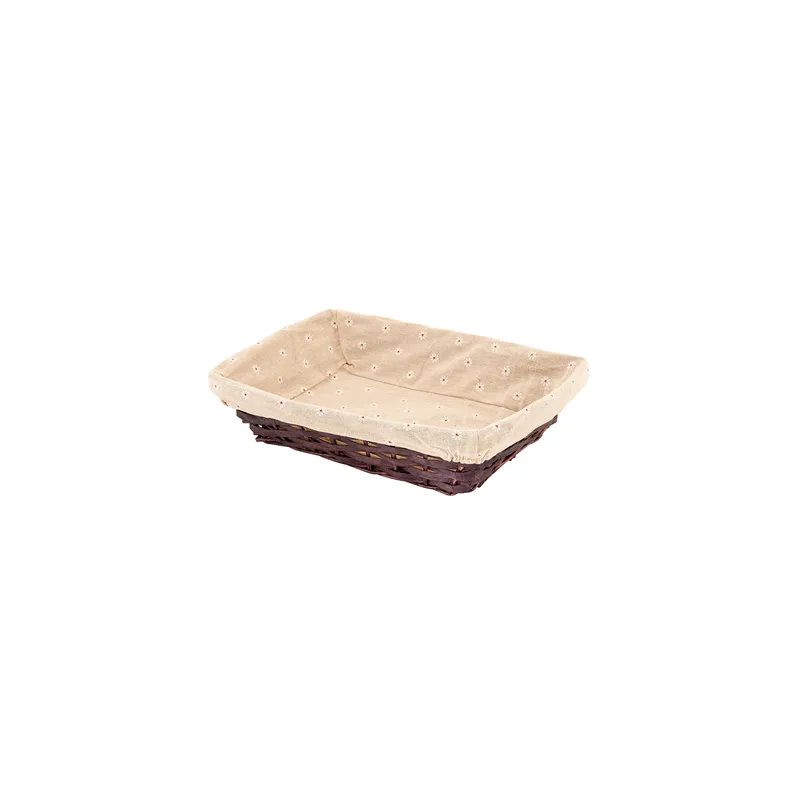 PANIER   35x25x9 CM PRUNE OSIER (20 UNITÉ)