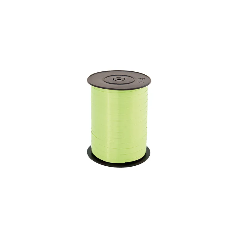 RUBAN 'COLORETTE'  7 MMx500 M VERT PP (1 UNITÉ)