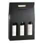 30 U. CARTONS 3 BOUTEILLES 27x9x38,5 CM NOIR CARTON (1 UNITÉ) 30 U. CARTONS 3 BOUTEILLES